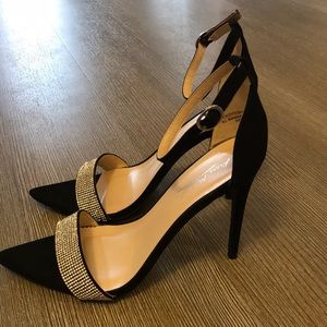 Black Diamond studded Stilettos